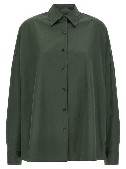 Dries Van Noten Bicolor Cotton Blouse