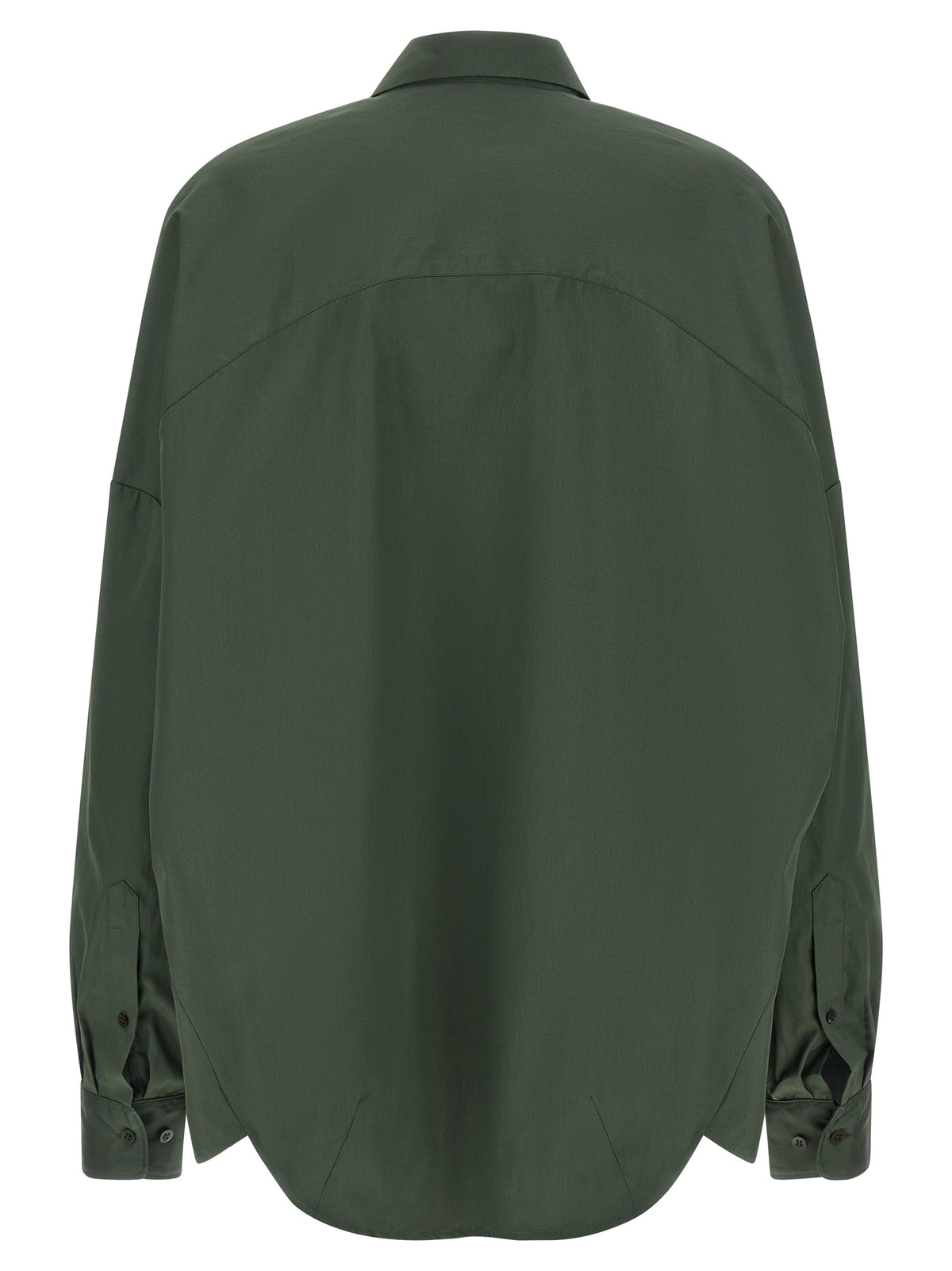 Dries Van Noten Bicolor Cotton Blouse