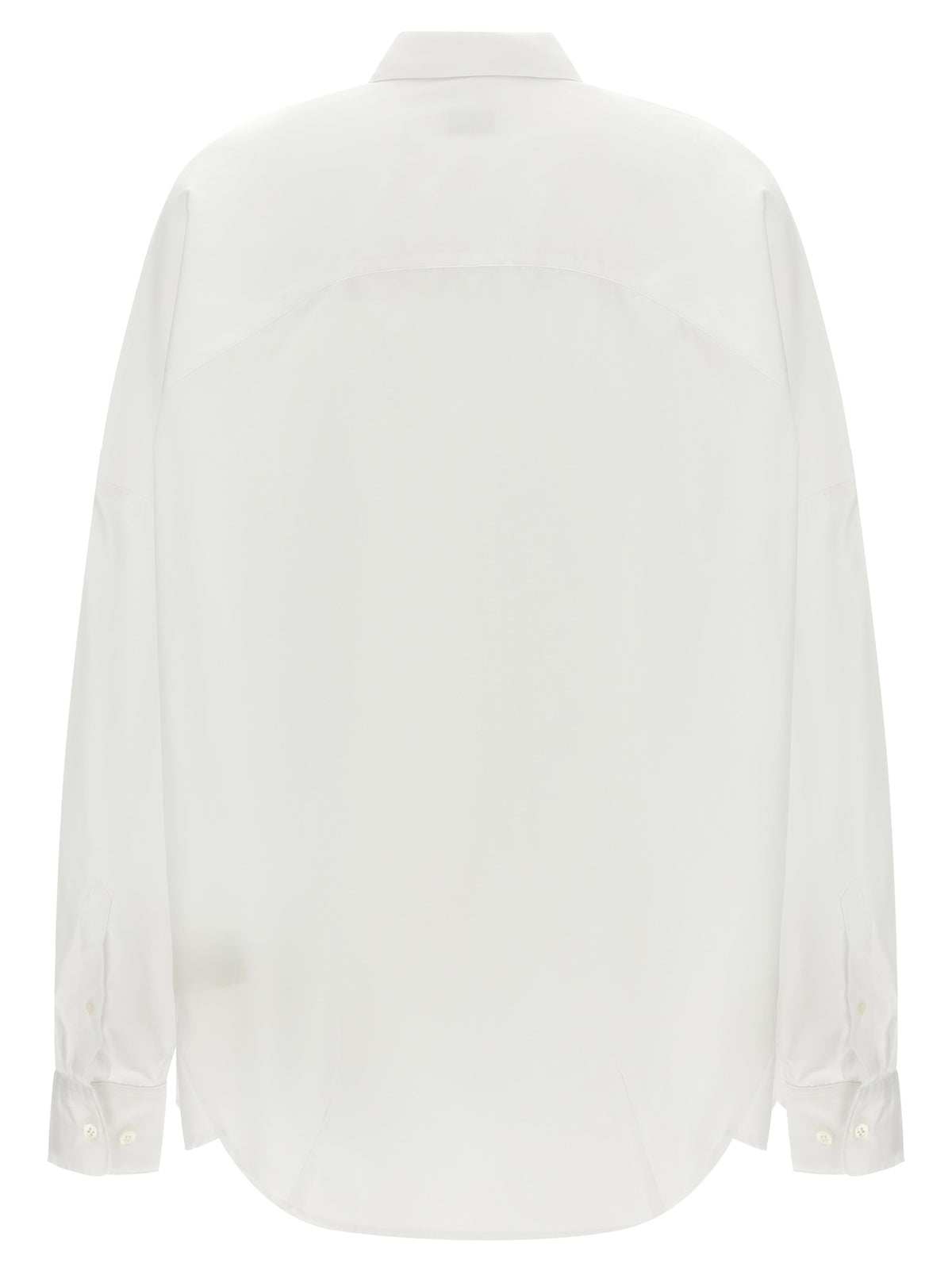 Dries Van Noten White Cotton Blouse