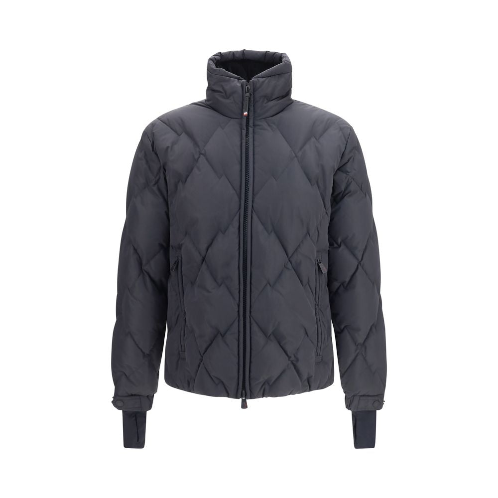 Moncler Grenoble Black Goose Down Full-Length Jacket
