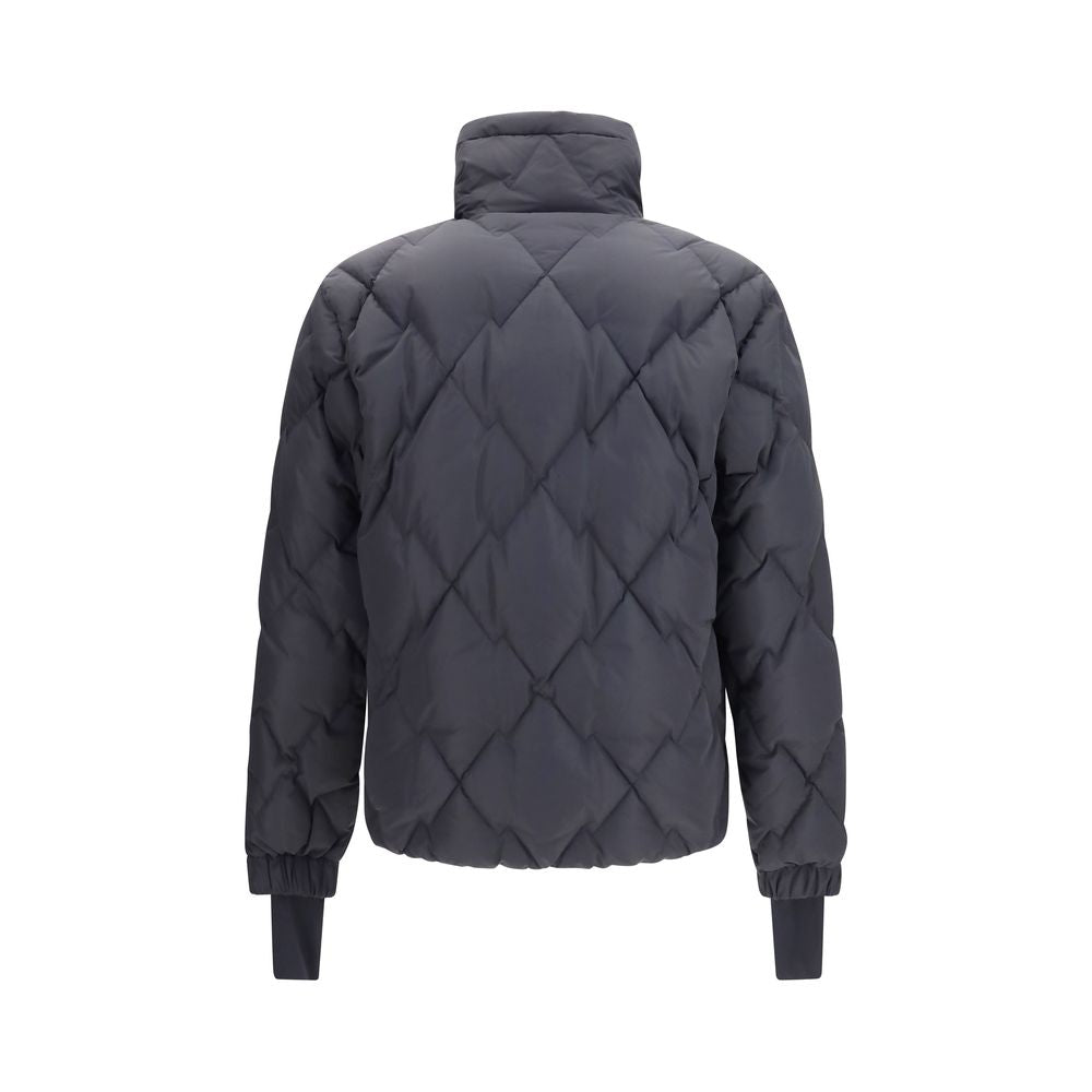 Moncler Grenoble Black Goose Down Full-Length Jacket