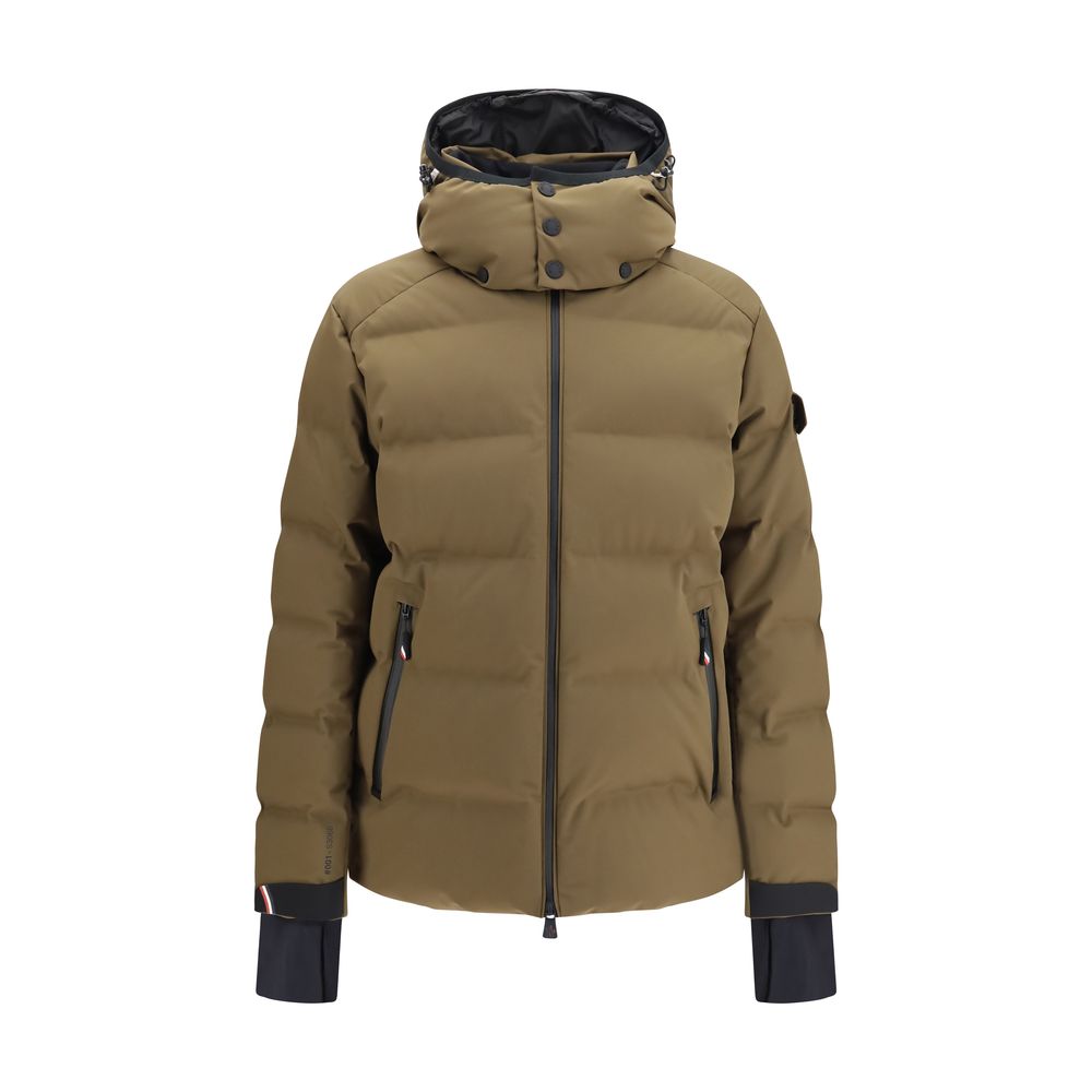 Moncler Grenoble Brown Goose Down Full-Length Jacket
