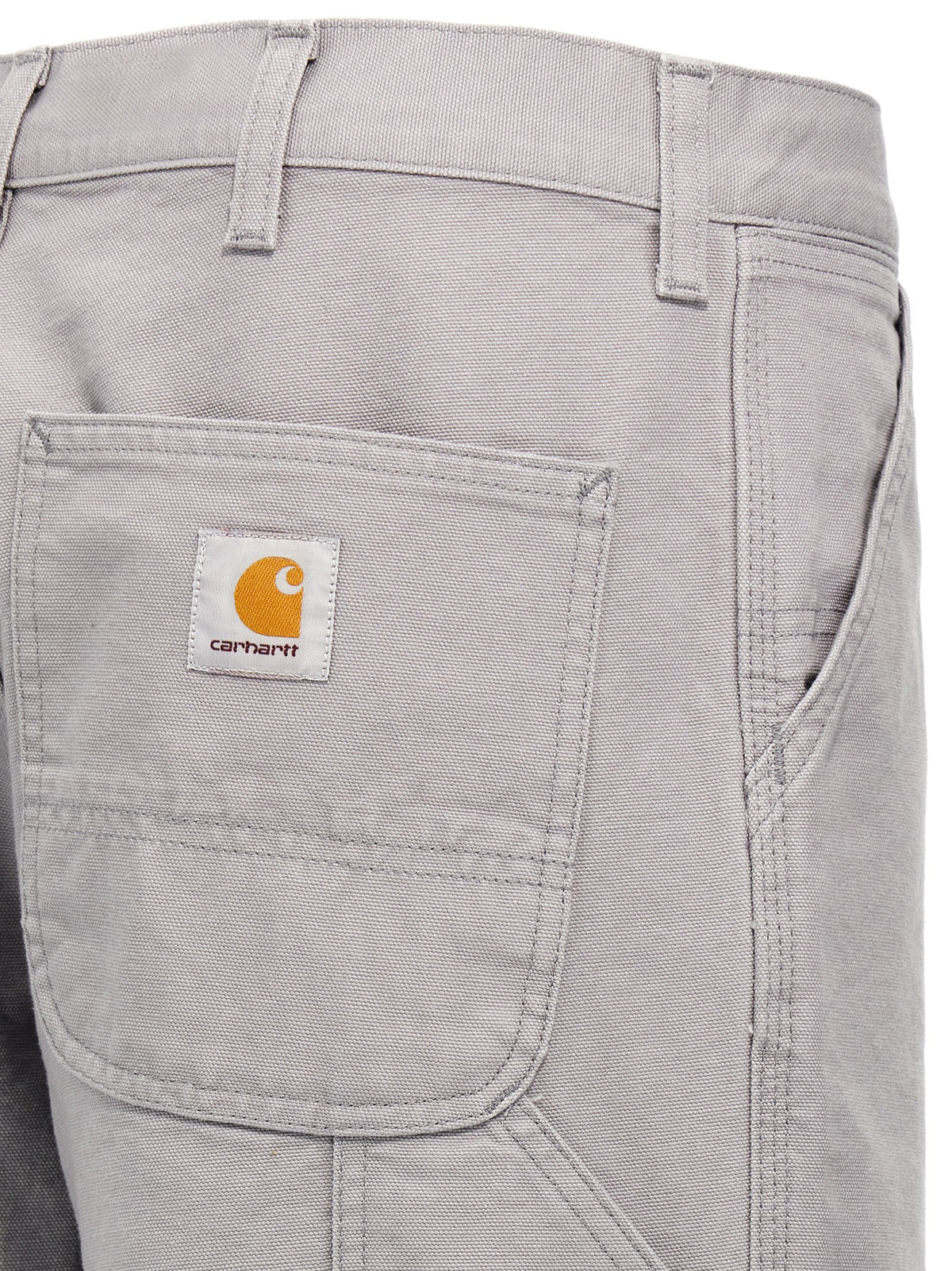 Carhartt Wip Gray Organic Cotton Casual Pants