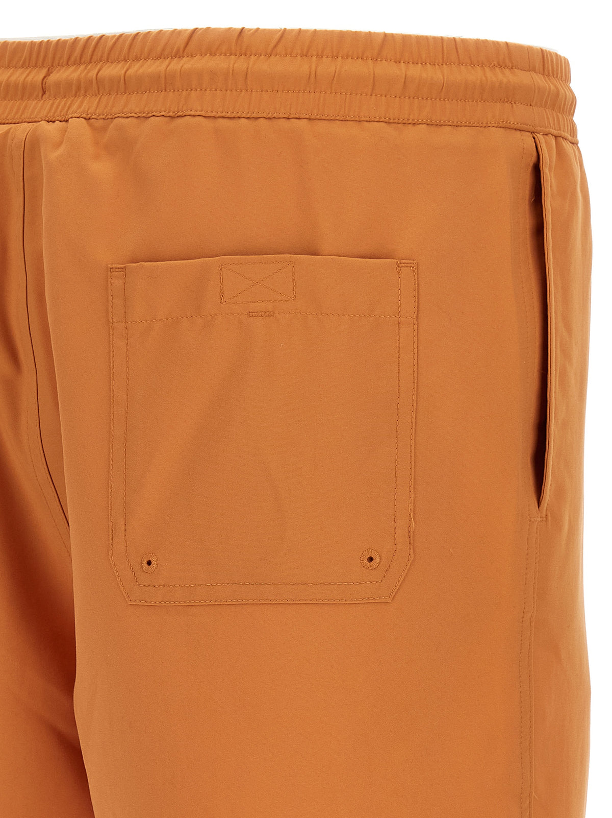 Carhartt Wip Orange Polyester Swim Shorts