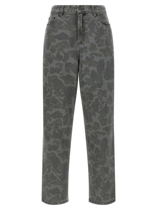 Carhartt Wip Gray Organic Cotton Tapered Jeans