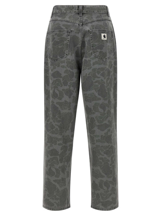 Carhartt Wip Gray Organic Cotton Tapered Jeans