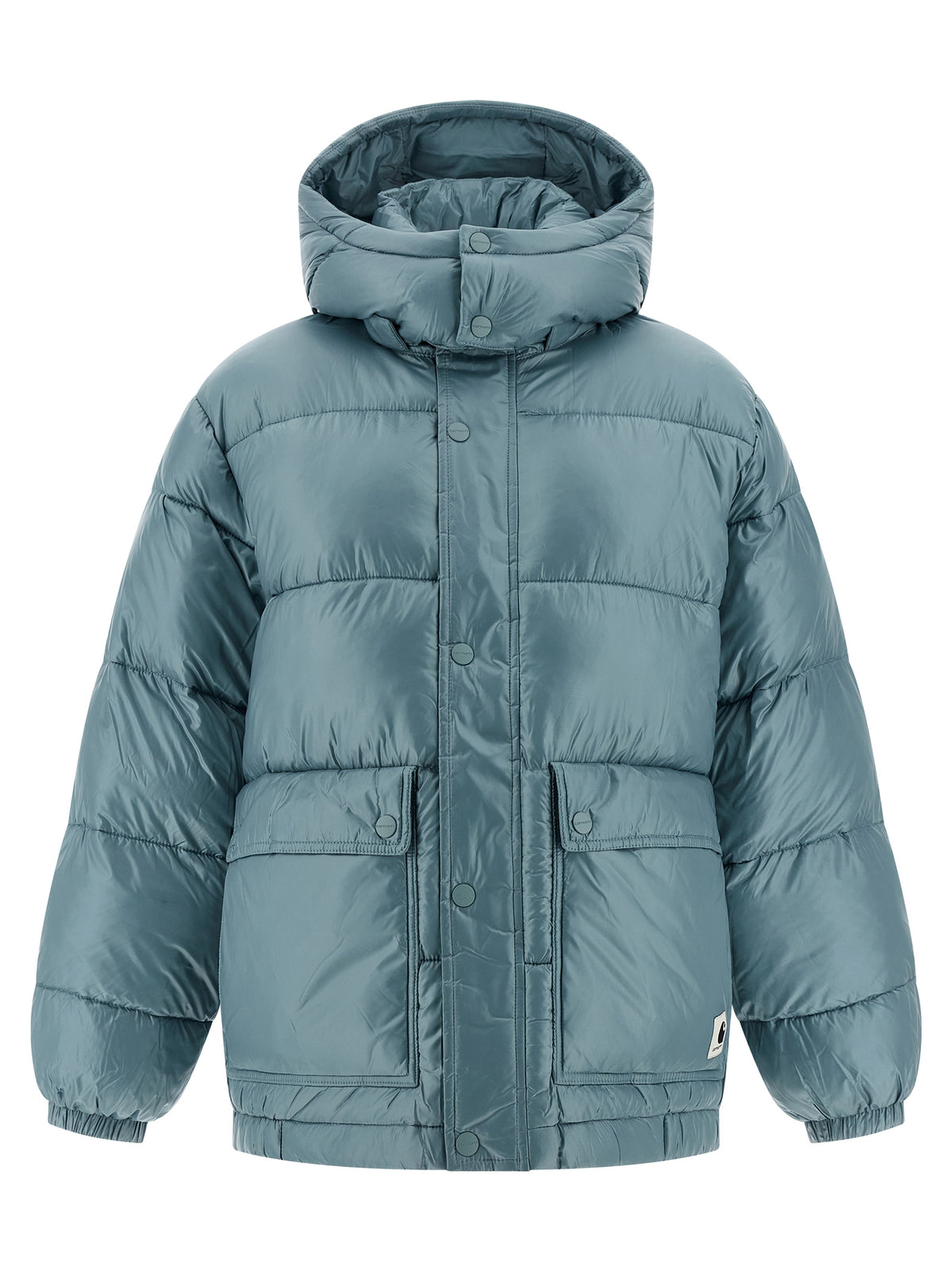 Carhartt Wip Blue Polyester Full-Length Jacket