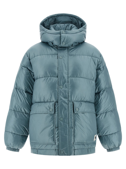 Carhartt Wip Blue Polyester Full-Length Jacket
