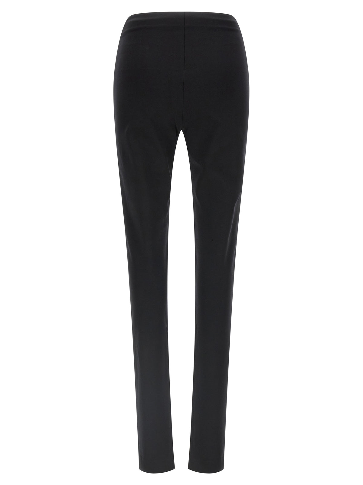 The Andamane Black Viscose Leggings