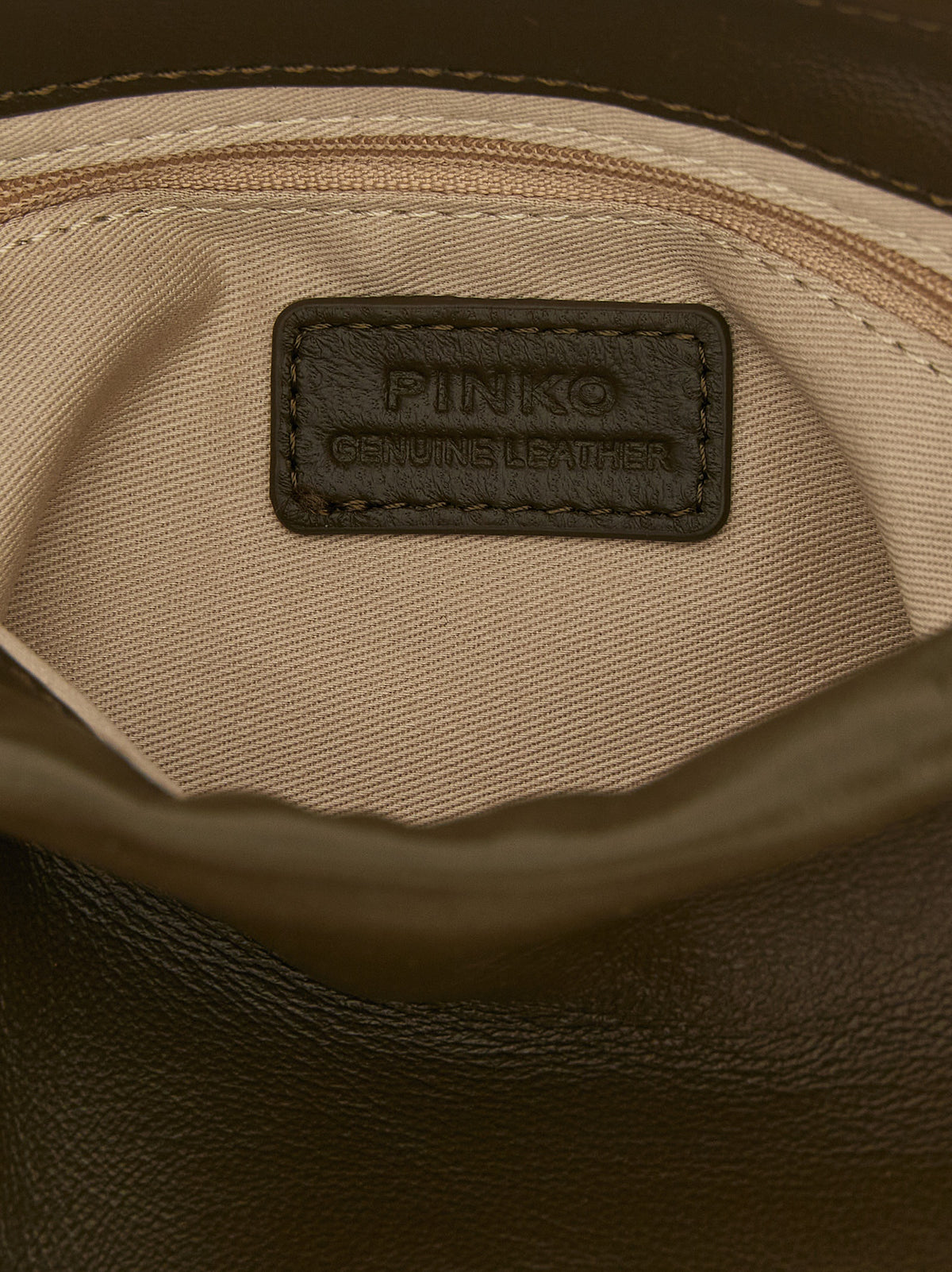 PINKO Bicolor Lambskin Clutch Bag