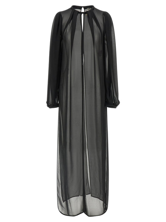 Elisabetta Franchi Black Polyester Blouse