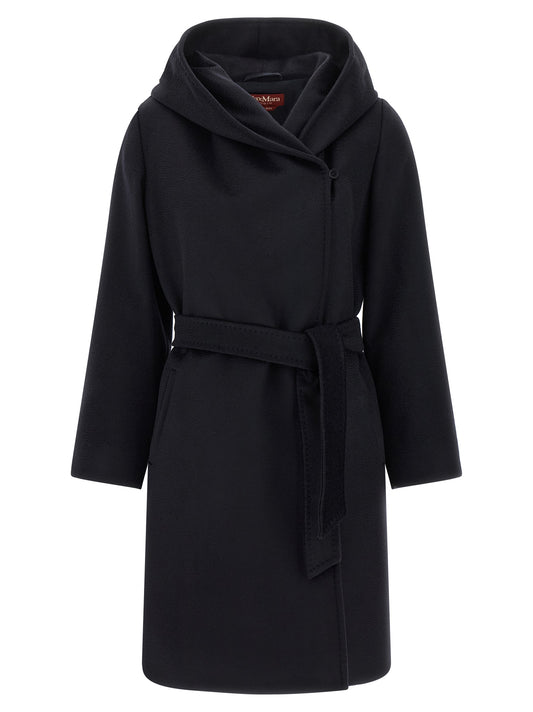 Max Mara Blue Wool Coat