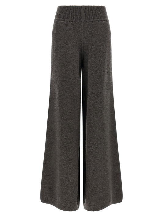 Rick Owens Gray Cashmere Casual Pants