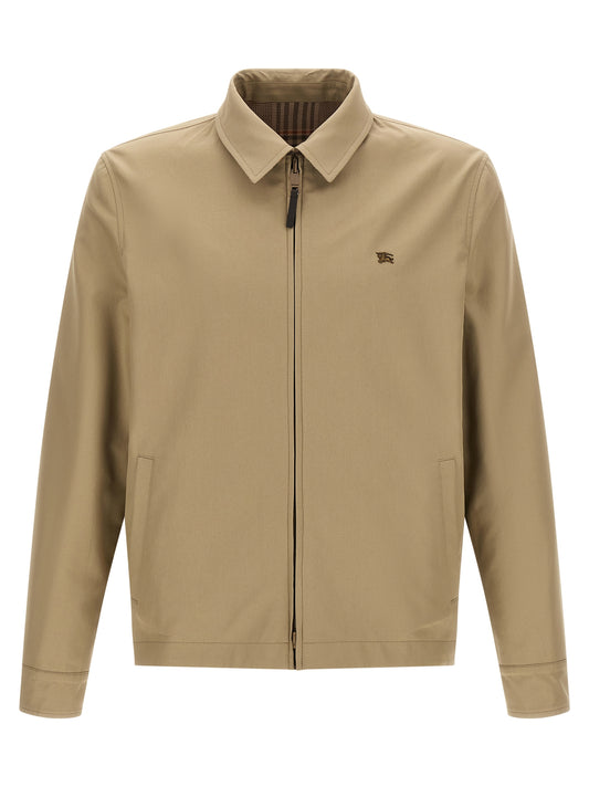 Burberry Beige Wool Shell Jacket