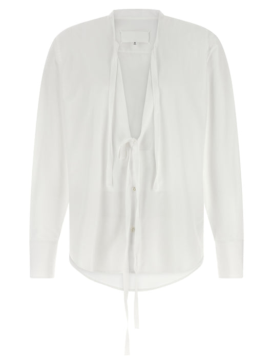 Maison Margiela White Cotton Blouse