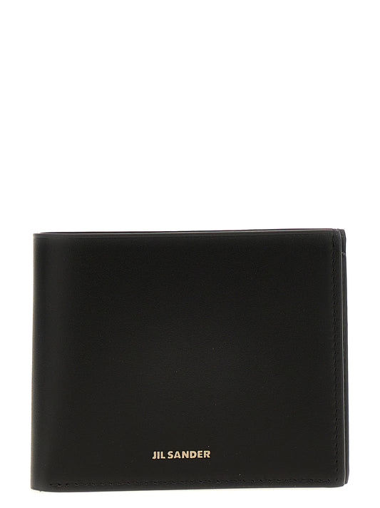Jil Sander Black Calfskin Wallet
