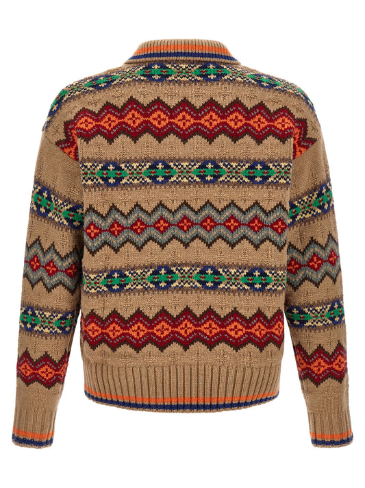 Polo Ralph Lauren Multicolor Wool Cardigan