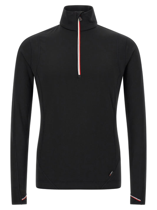 Moncler Grenoble Black Polyamide Sweatshirt