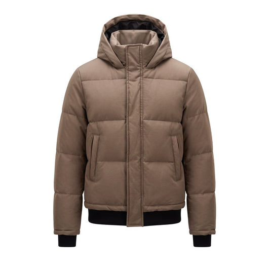 Roberto Pepe Luxury Grey Viscose Men's Jacket