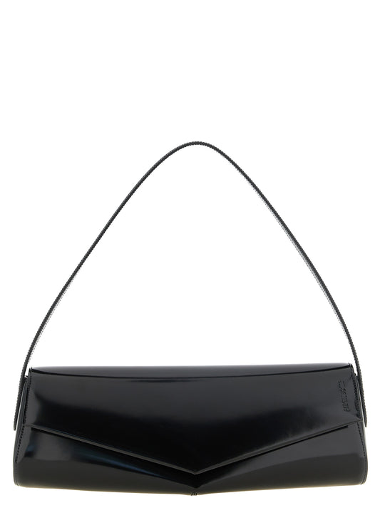 Jil Sander Black Calfskin Shoulder Bag