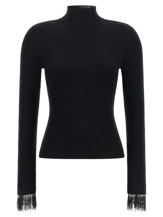 Twinset Black Viscose Cardigan