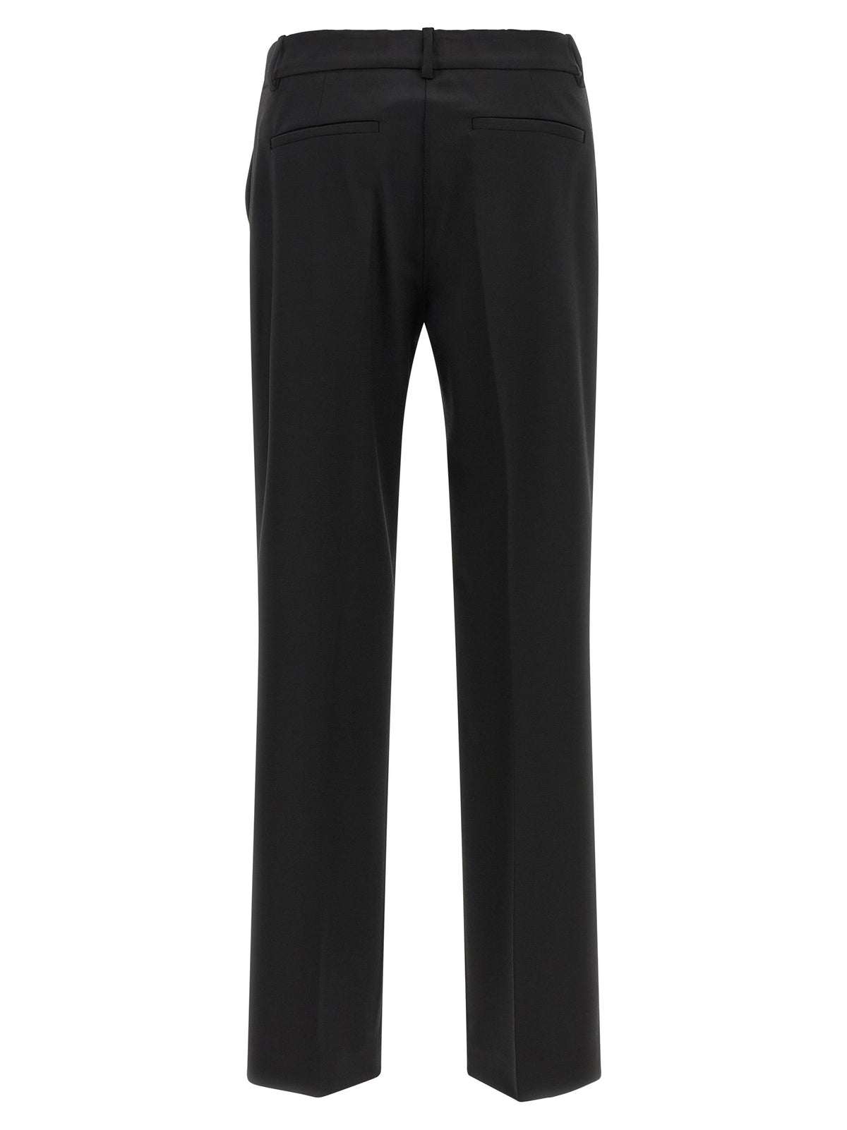 P.A.R.O.S.H. Black Virgin Wool Dress Pants