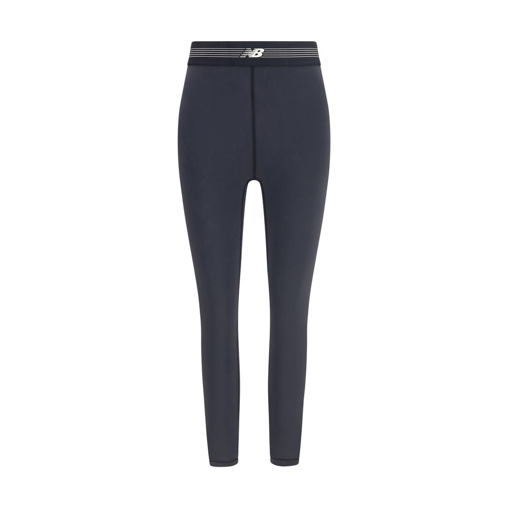 New Balance Black Recycled Polyester Leggings