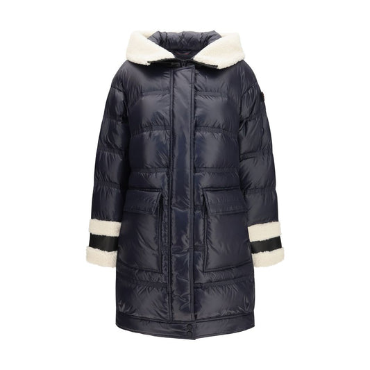 Peuterey Blue Polyamide Full-Length Jacket