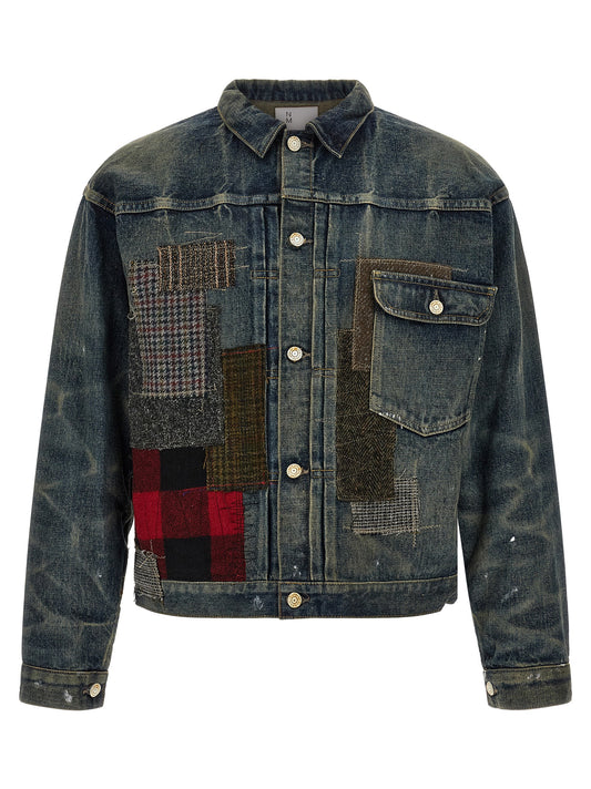 Junya Watanabe Blue Cotton Denim Jacket