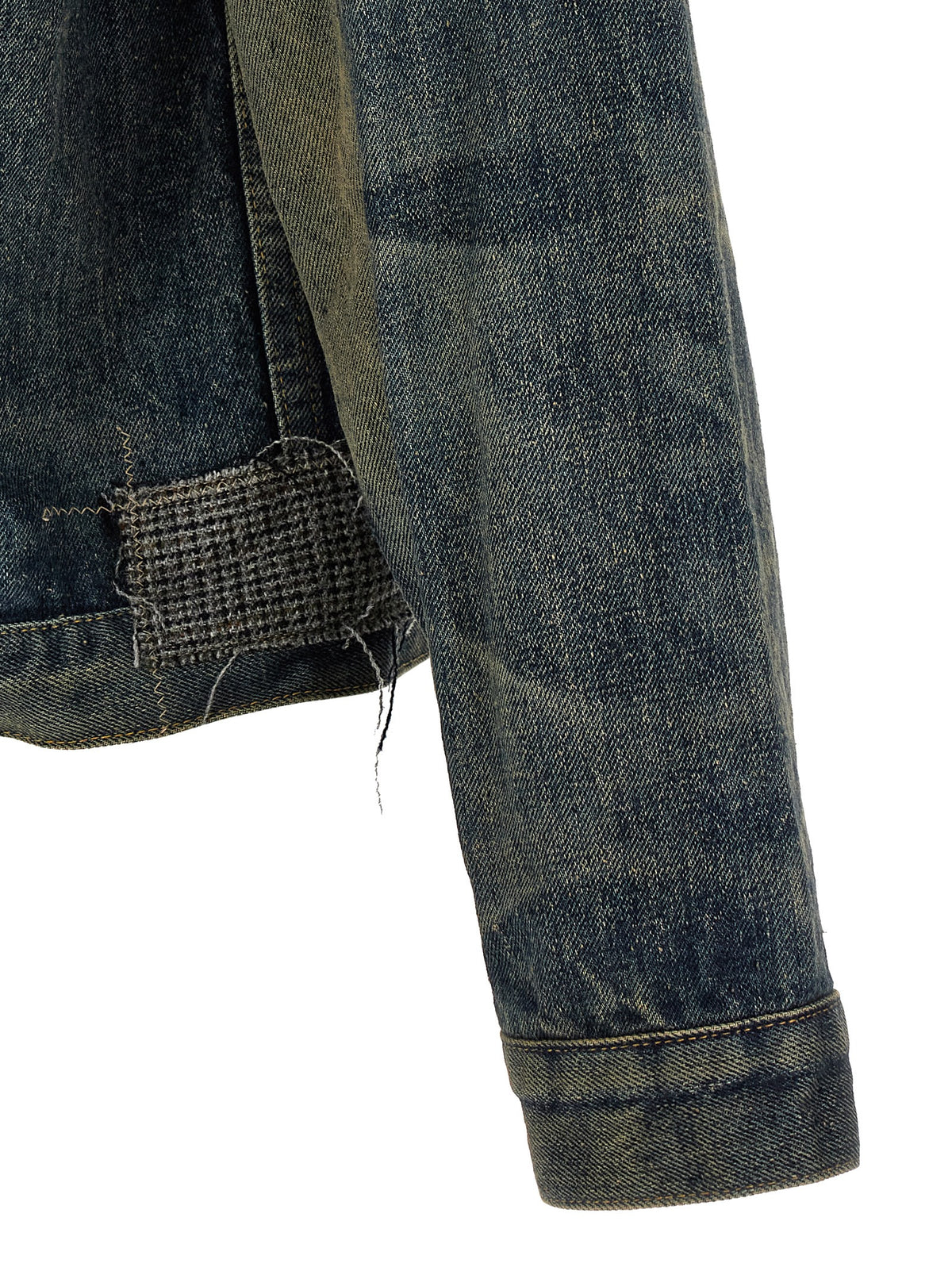Junya Watanabe Blue Cotton Denim Jacket