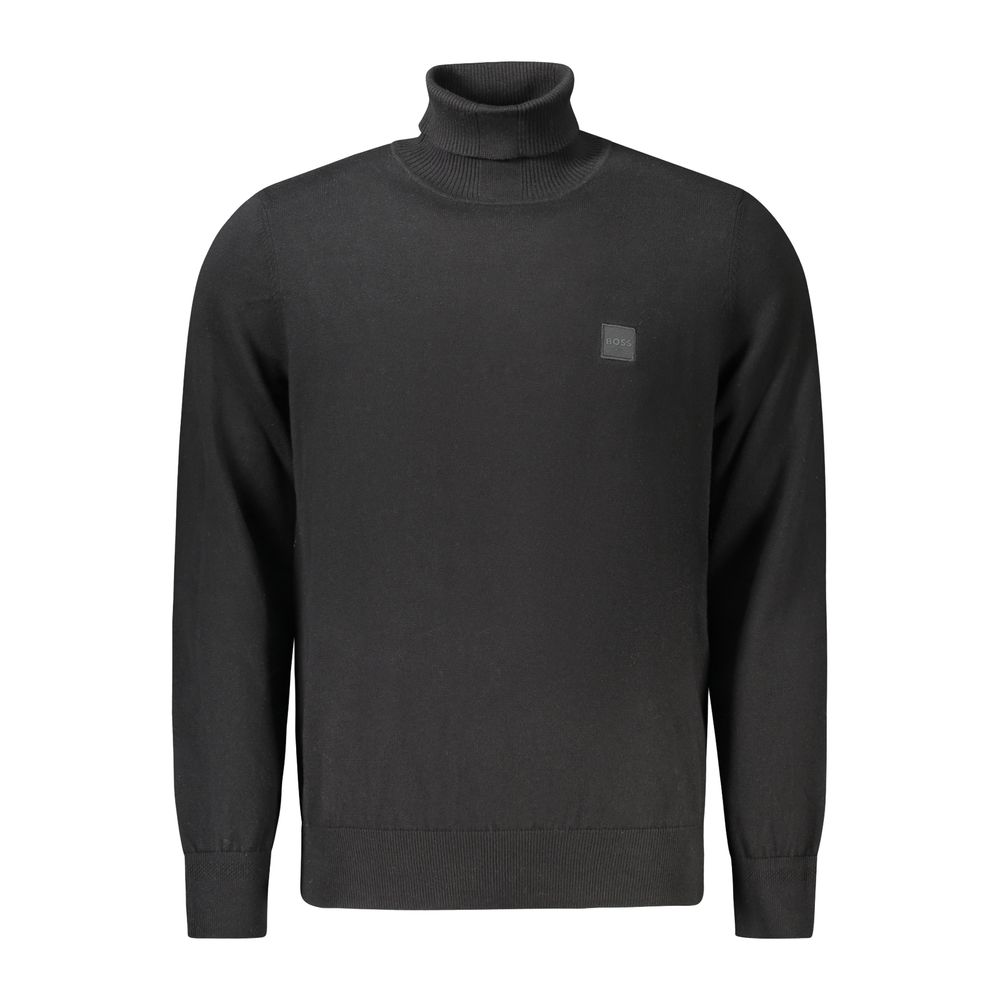 Hugo Boss Black Wool Men's Sweater