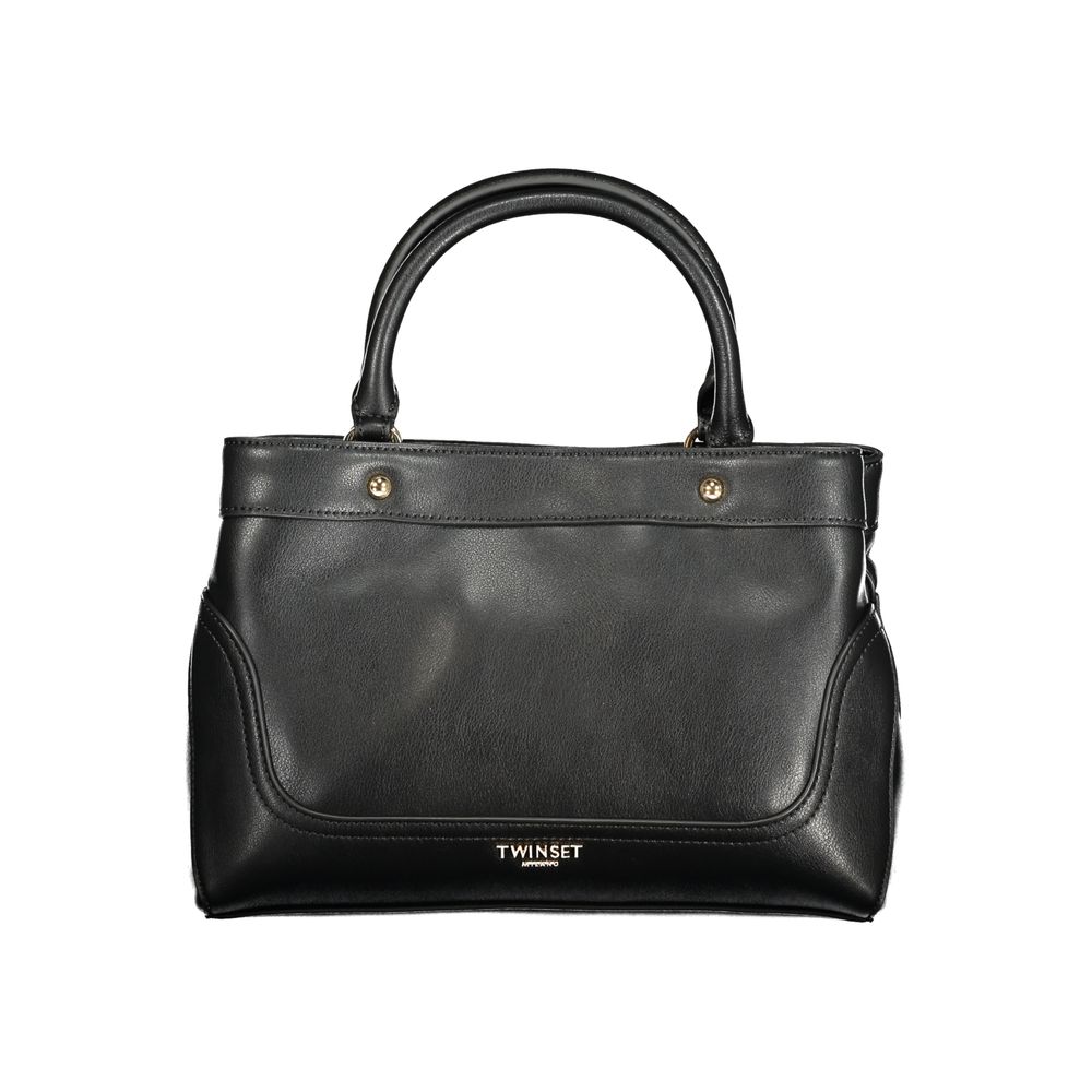Twinset Black Polyurethane Women's Bag