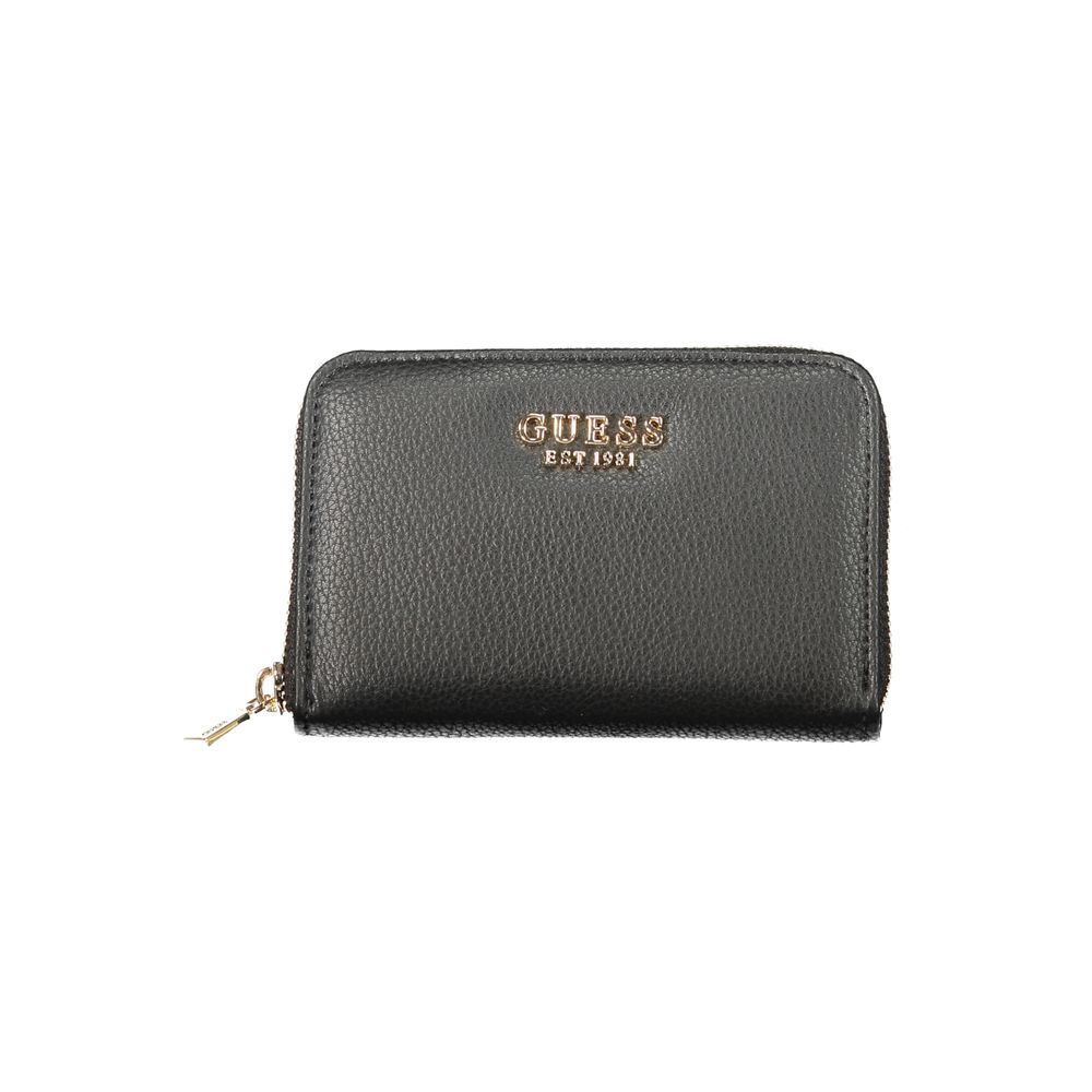 Guess Jeans Black Polyethylene Wallet