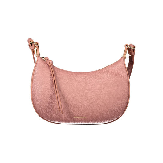 Coccinelle Pink Leather Handbag