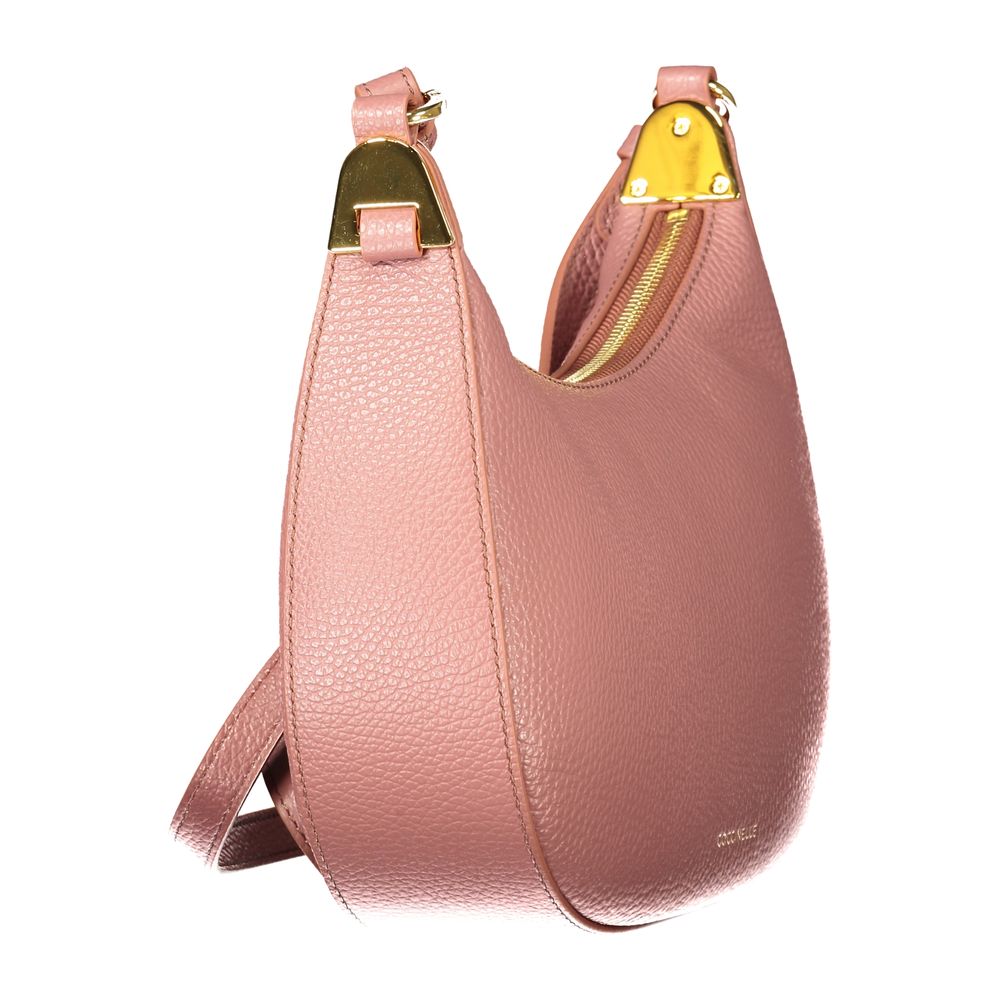 Coccinelle Pink Leather Handbag