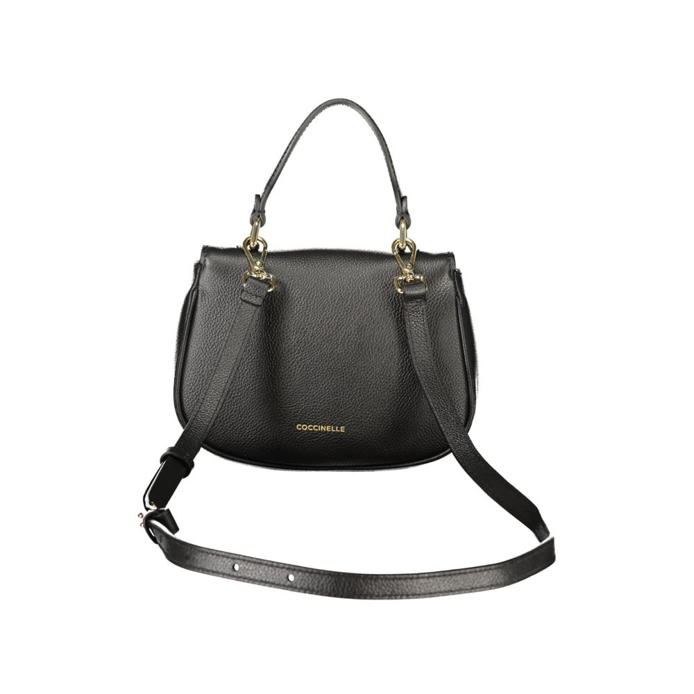 Coccinelle Black Leather Handbag