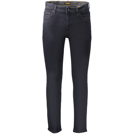 Hugo Boss Blue Cotton Men's Jeans