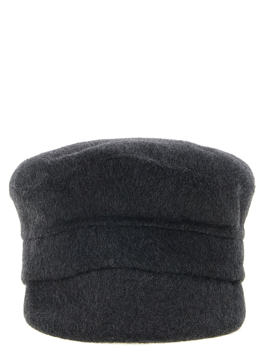 P.A.R.O.S.H. Gray Wool Fatcap Hat