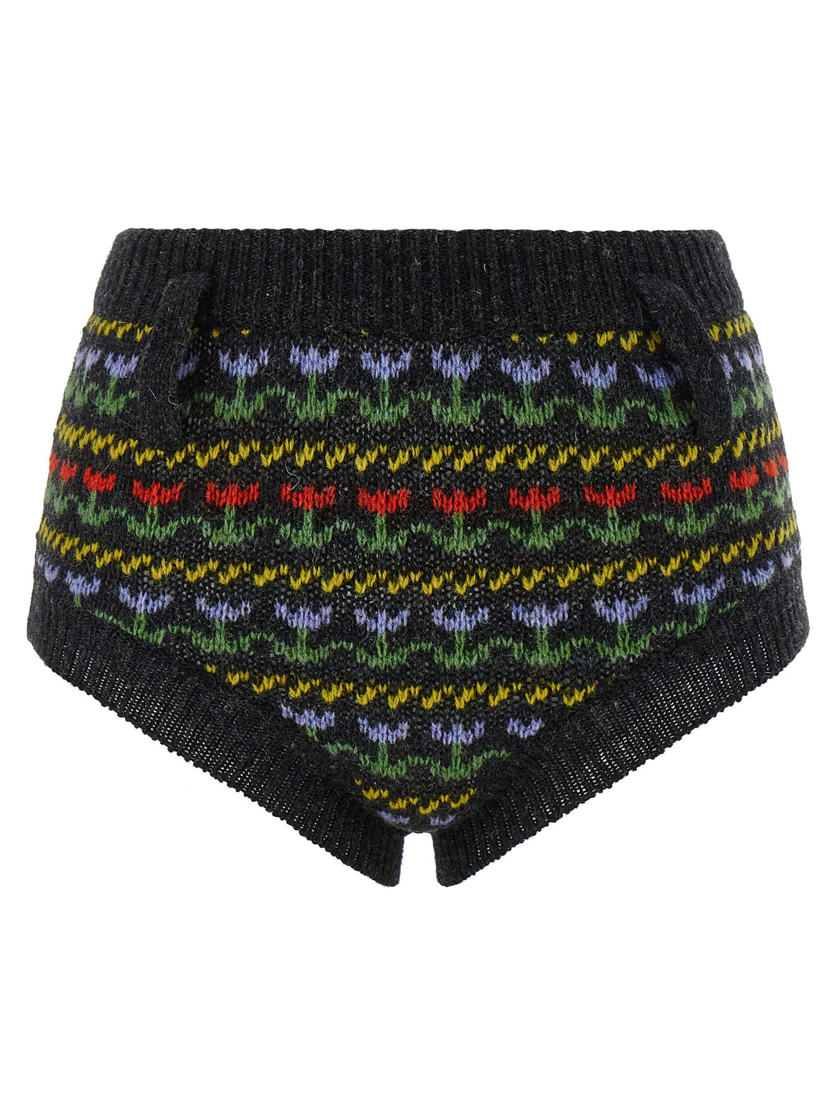 Marni Gray Virgin Wool Bermuda Shorts