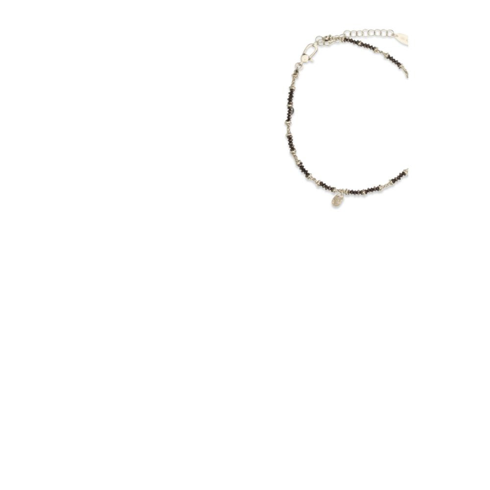 Brunello Cucinelli Brown Silver Bracelet