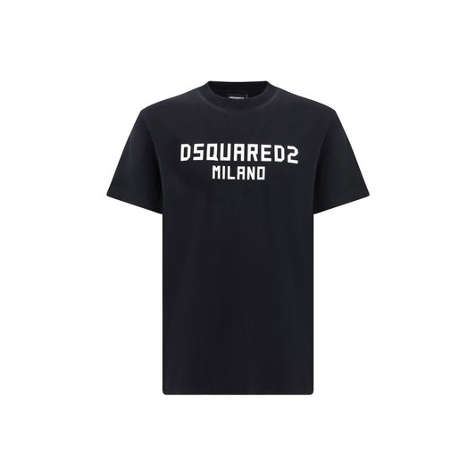 Dsquared² Black Cotton T-Shirt