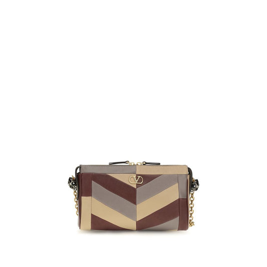 Valentino Garavani Multicolor Napa Leather / Calf Bos Taurus Shoulder Bag