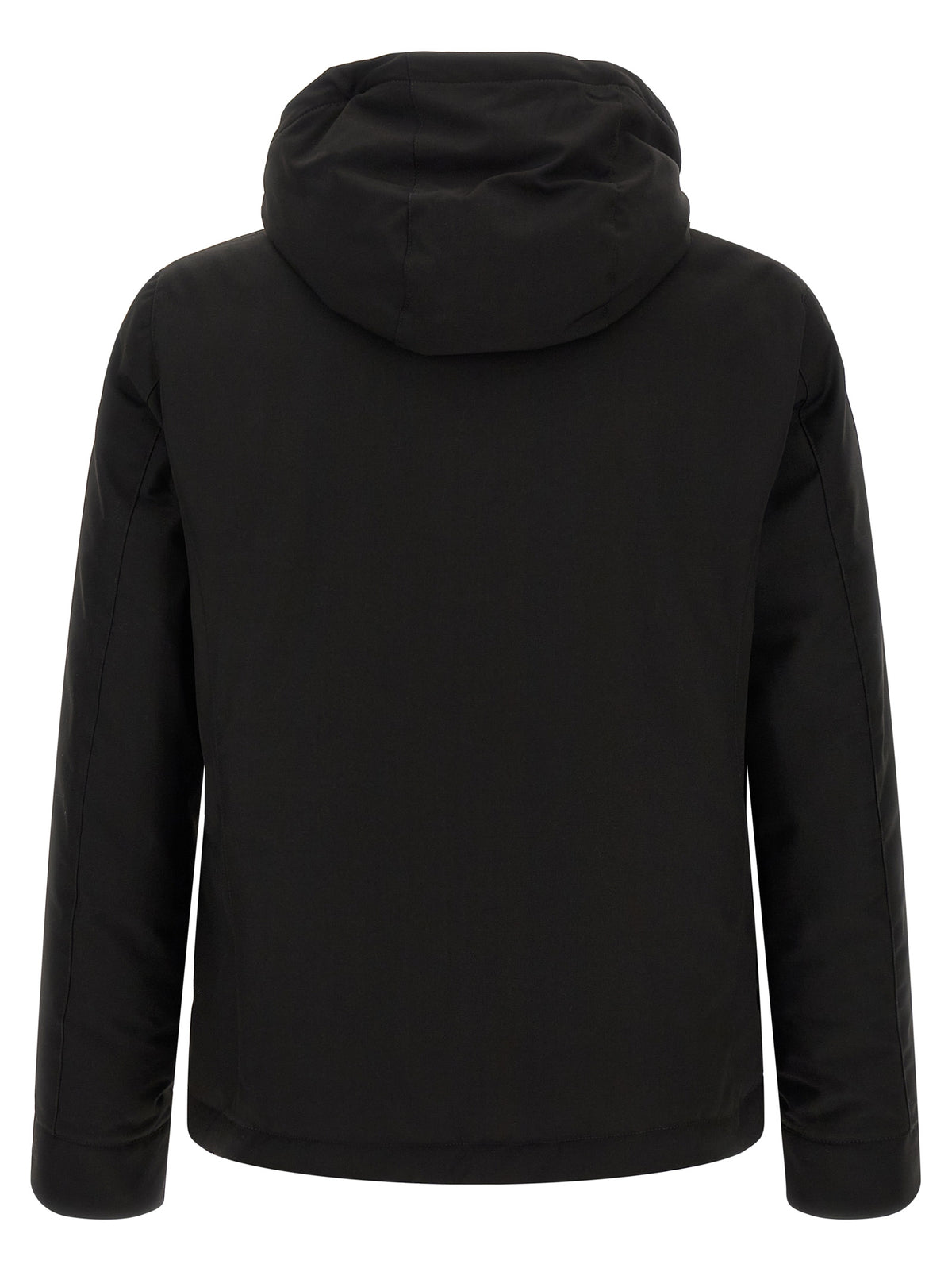 MooRER Black Wool Full-Length Jacket