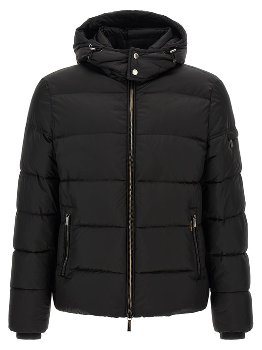 MooRER Black Wool Bomber