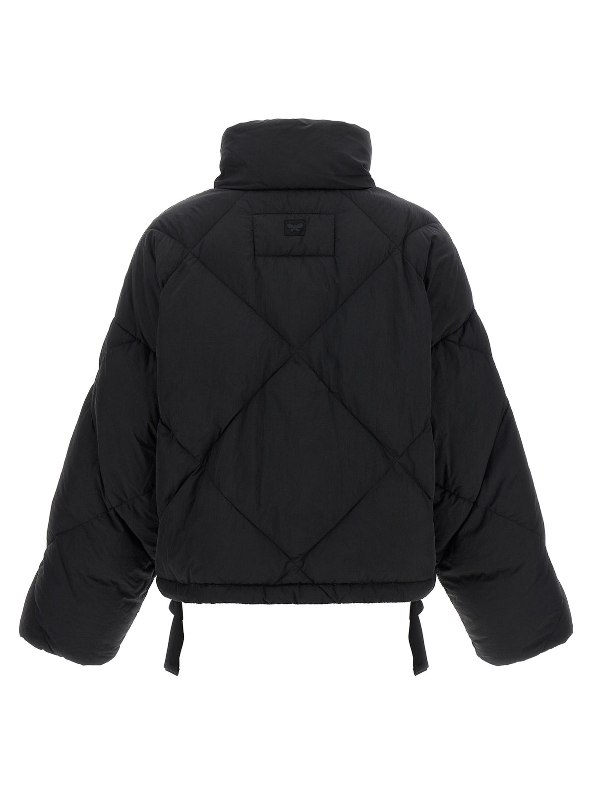 Max Mara Black Polyamide Full-Length Jacket