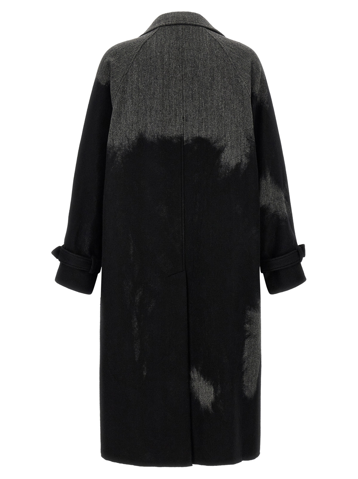 Yohji Yamamoto Gray Wool Coat