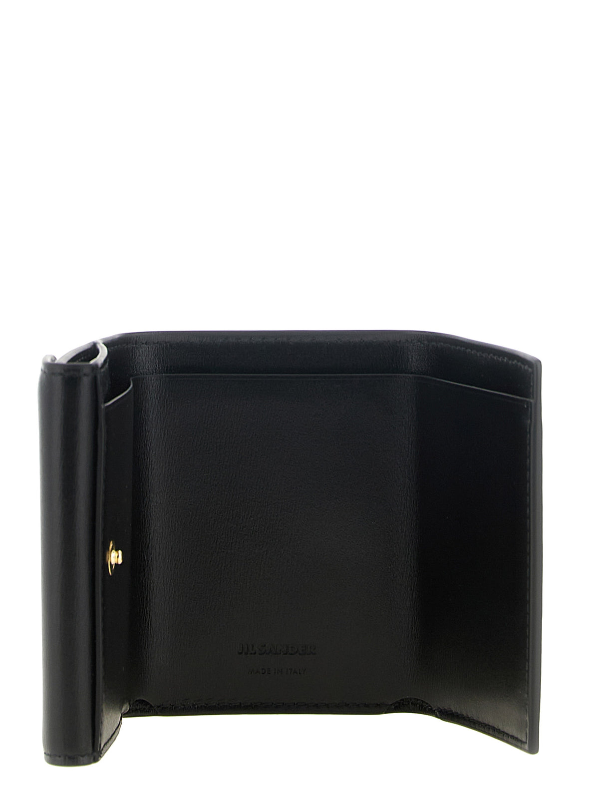Jil Sander Black Calfskin Cardholder