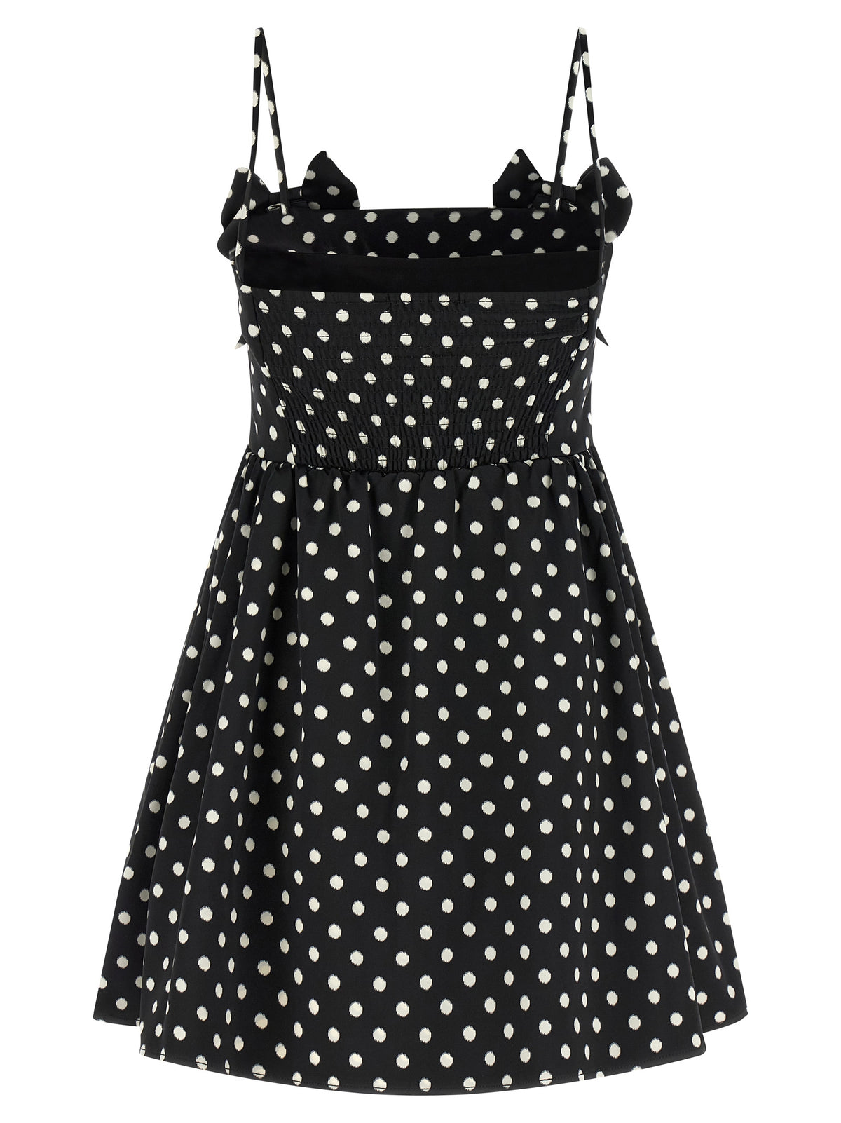 Ganni Black Polyester Short Dress