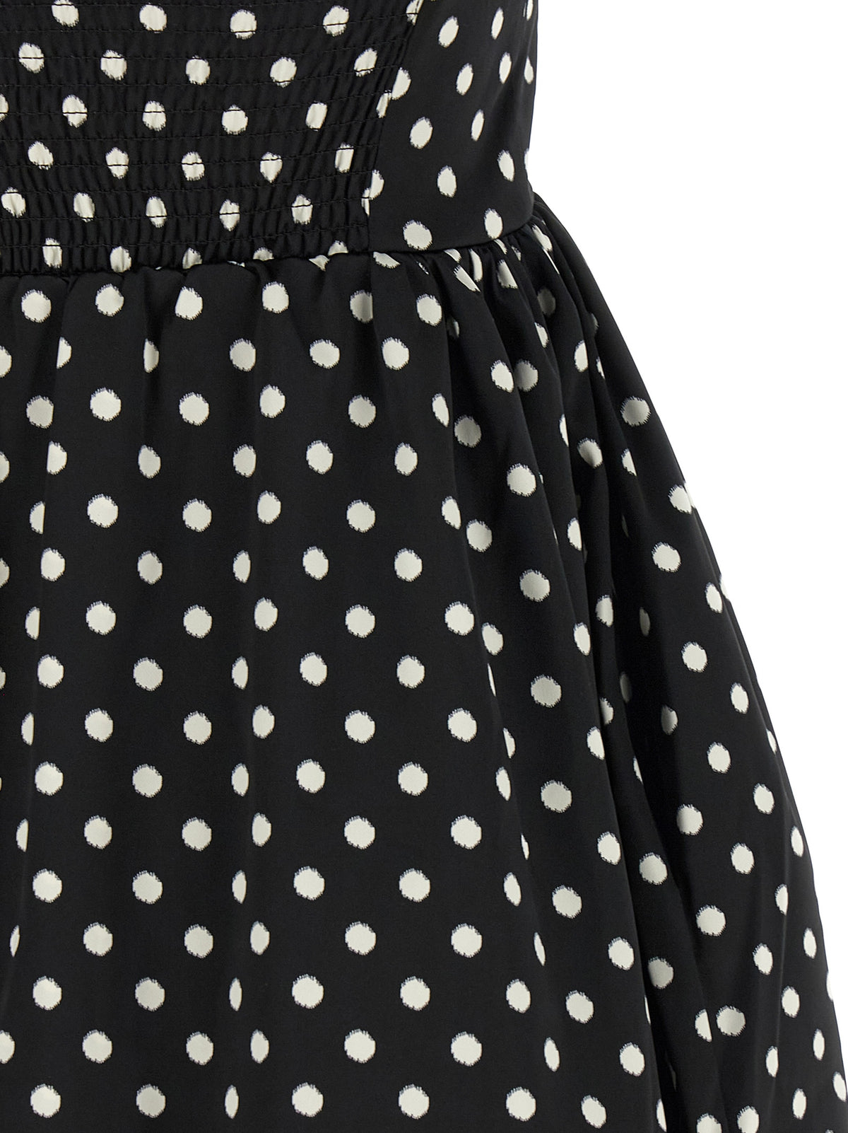 Ganni Black Polyester Short Dress