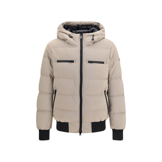Moose Knuckles Beige Nylon Shell Jacket